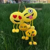 Plush toy keychain pendant emoji, keychain QQ pendant, keychain hanging foot emoji Application Scenario